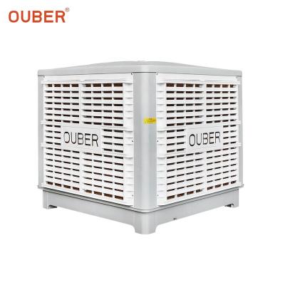 Cina Axial Cooler Desert Swamp Fan Inverter Control Evaporative Cooler Wall Mounted Air Conditioning Rack in vendita