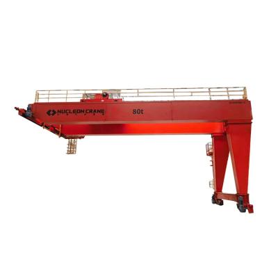 China Gantry Crane Sell Well New Type Workshop Cranes Mobile 25 Ton Mounted Crane Wireless Crane Remote Control Semi-Gantry for sale