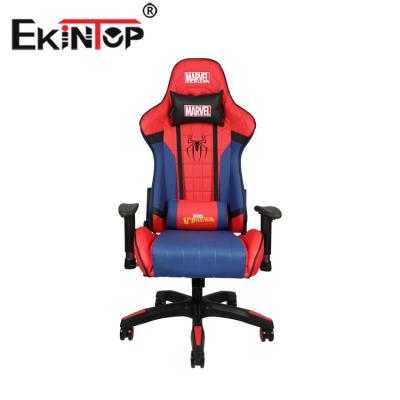 China (Size)Ekintop racer carbon fiber car computer seat stuhl adjustable custom office gaming chair with speaker convertible gamer desk for sale