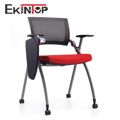 China Customize Ekintop Cheap Lightweight Aluminum Folding Notebook Chair for sale