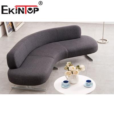 China Ekintop Convertible Couch Sofa Fabric For Furniture Textile Sofa Cover 3 Seats for sale