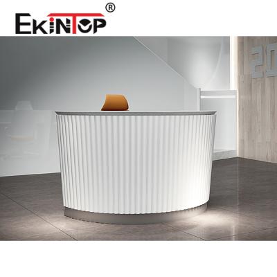 China Customize Ekintop Nail Salon Reception Hospital Front Reception Beauty Salon for sale