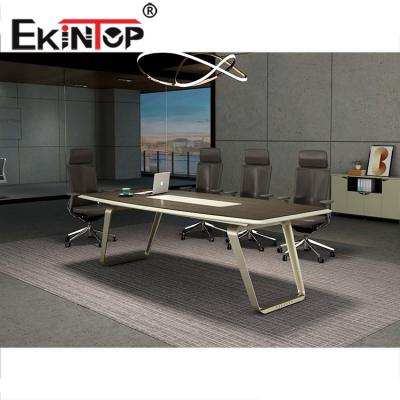 China 2020 Modern Style Luxury 10 Person Conference Room Table Customizable for sale