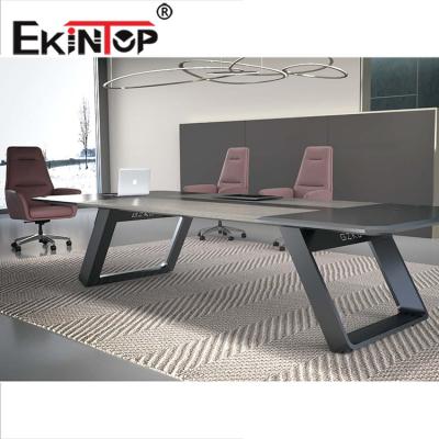 China Customized High Quality Superior Wood Material Office Meeting Table Used for sale