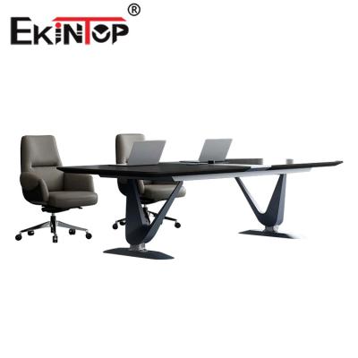 China Customizable Luxury Wooden Round 10 Person Conference Table Specification for sale