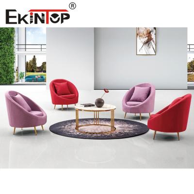 China (Size)Ekintop adjustable cheap conference table small setting with chairs for sale