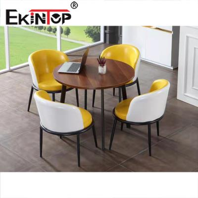 China Ekintop adjustable modern meeting table custom logo portable meeting room table (height) conference for sale