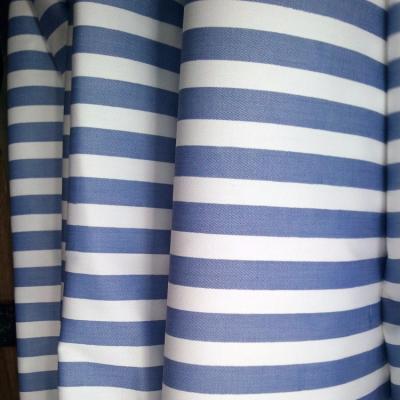 China Best Selling Anti-Static Navy Stripe Cotton Fabric Polyester 35 Poly Cotton Fabric 65 for sale