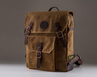 China Retro Anti-Static Waxed Cotton Canvas Fabric For Outdoor Canvas Bag for sale