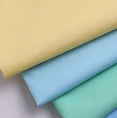 China trueran polyester antistatic cotton dyed poplin blended shirting fabric for sale