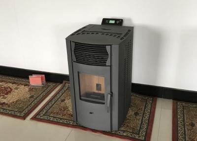 China Customized Small Room Pellet Stove , Pellet Boiler Stove With Cast Iron Burning Pot for sale