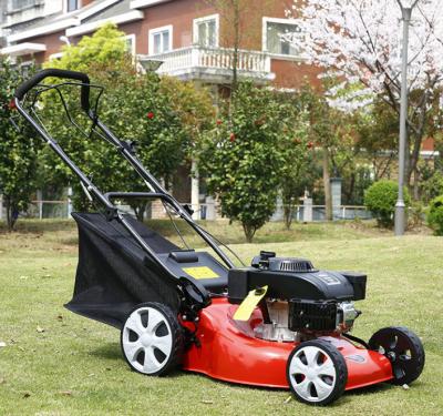 China Eco Friendly 4 In 1 Gas Line Lawn Mower 20 Inch For Courtyards / Streets / Parks for sale