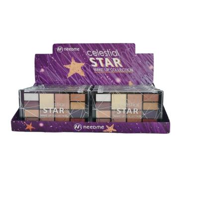 China Waterproof Wholesale Delight Cute OEM Chrome Eyeshadow Palette Private Label for sale