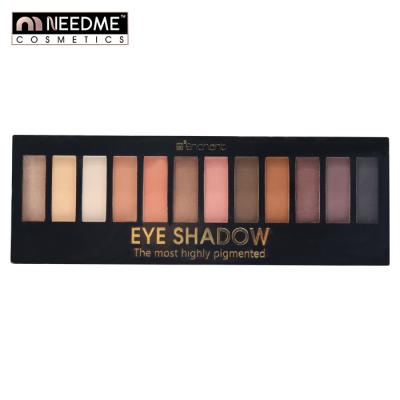 China Private Label Waterproof Custom Eyeshadow Palette Plastic Case And Container Customize for sale