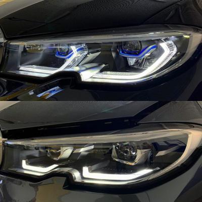 China Same As Genuine Wholesale Fit For BMW 3 Series G20 F80 Modified Headlight For G20 Halogen Till 2018 Full Blue LED Headlight With Best Quality for sale