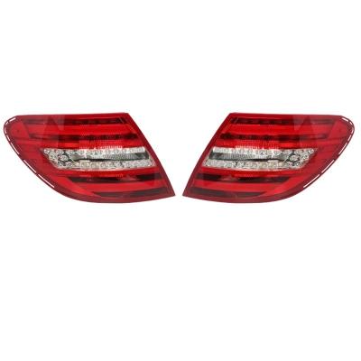 China Same as genuine auto car tail light for Mercedes Benz W204 C180 C200 C220 C260 C280 C300 2008 2009 2010 rear bumper light plug and play for sale