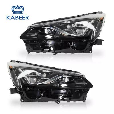 China Same As Genuine Kabeer Modified Full Led Headlamps Headlight For 2014-2017 NX200 Upgrade Modify To Triple Beams Headlights Xenon Halogen LED for sale