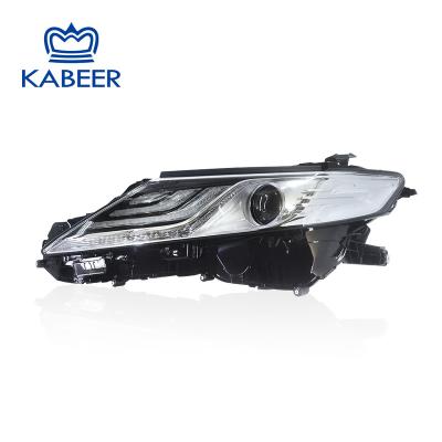 China Same As Genuine Kabeer Factory With Wholesale Price High Quality Fit For Toyota Camry ASV7 2018 2019 2020 LED Headlight Front Light Head Lamps for sale