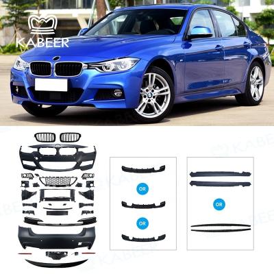 China Same As Genuine For BMW 3 Series F30 MT Body Kit With Front Bumper Rear Bumper Side Skirts Grill Car Upgrade for sale