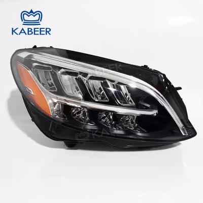 China Same As Genuine US W205 Headlight For Mercedes Benz C Class W205 LED Headlight C200 C300 2018 North American Standard Car Headlight for sale