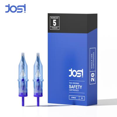 China 20pcs JOSI Professional Tattoo Cartridge Needles Permanent Disposable Safety Sterilized Tattoo Cartridge For Body Art Tattoo Needle for sale