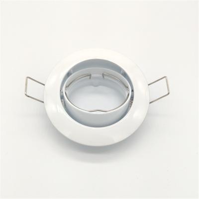 China Modern gold white movable rotate aluminum mr16 led downlight housing fixture for sale