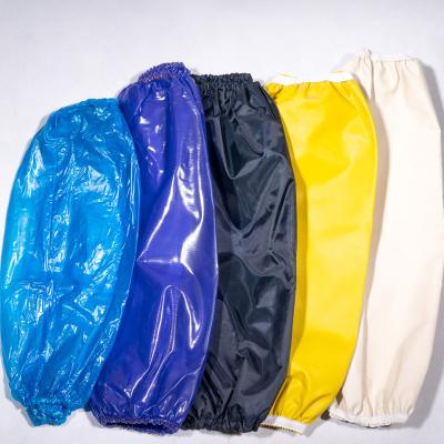 China Anti-oil latex sleeves for sale