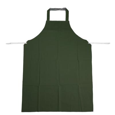 China Protective Workwear Green PVC Apron For Industry Use for sale