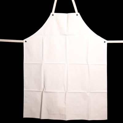 China Dustproof white durable rubber apron for sale