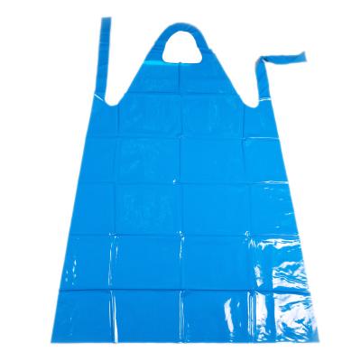 China Blue Anti-oil TPU Apron For Food Wrapping for sale