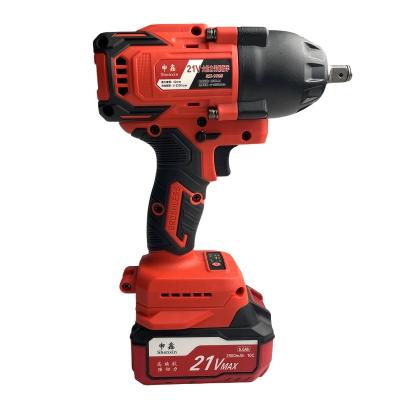 China Strong Strength Hot-selling 21V 850N electric impact wrench impact wrench cordless High endurance cordless impact wrench for sale