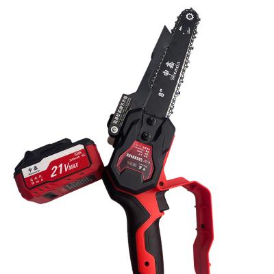 China Long endurance 21V 1000W Battery Chainsaw Cordless Chainsaw 8 inch Electric Chainsaw for sale