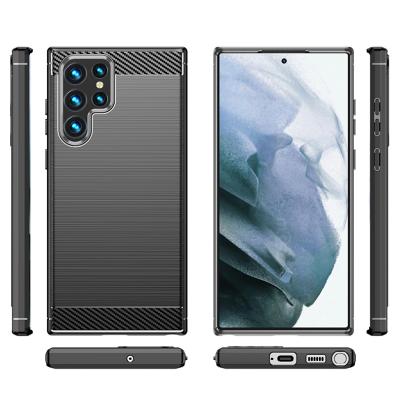 China Shockproof For Samsung Galaxy S22 Ultra Case Armor TPU Back Cover Shockproof Phone Case For Samsung S21 S20 Note 10 Plus for sale