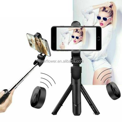 China PORTABLE Handheld Radio Selfie Stick 360 Long Mini Tripod Phones Holder Photography Extendable Colorful 660mm Rotation for sale