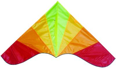 China Nylon Material Diamond Kite , Single Line Type Triangle Kite 133*74cm for sale