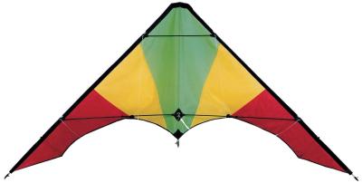 China Classic Style Outdoor Kite , Common Size Delta Sport Kite Colorful For Beginner for sale