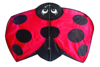 China Single Line Type Ladybird Kite With  Fiberglass Frame Spring Season Outdoor Playing Use for sale