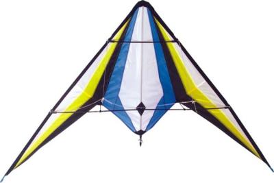 China Various Color Delta Stunt Kite Fashionable Design With Fiberglass Frame for sale