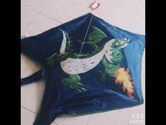 dinosaurs kite with single line