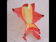 3D fish kite with single line