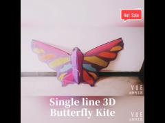 single line 3D  Flying kite