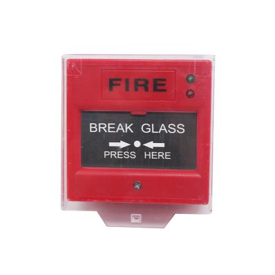 China Cheap fire call point Break Glass Manual Call Point Fire Alarm System Accessory Pull Station for Bulk Sale FA-504 for sale