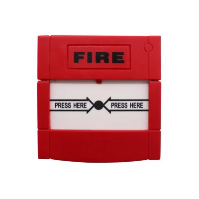 China Resettable Fire Call Point Good Quality Manual Call Point Fire Alarm System Accessory Pull Station for Bulk Sale FA-503 for sale