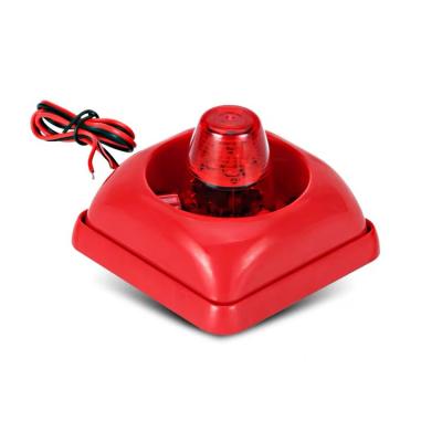 China Fire Strobe Siren with LED Light Flash Sounder Fire Alarm Siren Speaker Fire Alarm System Accessories with Bulk Sale FA-416 for sale