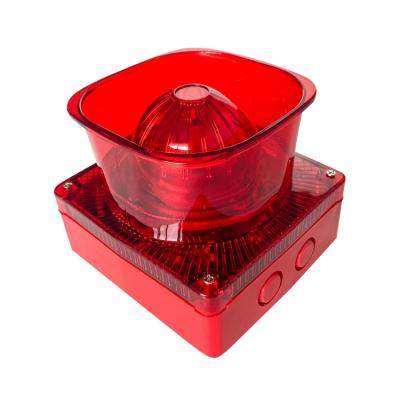 China Fire Strobe Siren with Light Flash Sounder Fire Alarm Siren Speaker Fire Alarm System Accessories with Bulk Sale FA-414 for sale