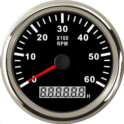 China Car /Truck/ Boat /Diesel Generator Engine /Gasoline Engine High Quality Non-Contact RPM meter Speedometer Digital Truck Tachometer for sale