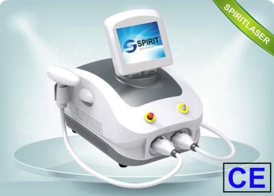 China Permanent Beauty Equipment 2 In 1 Hair Laser Removal Machine With 2 Handpieces for sale