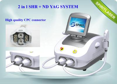 China Portable E Light IPL Machine / Q-switch ND YAG Laser For Tattoo Removal for sale