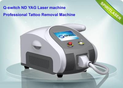 China 1064nm/532nm q-Schakelaar van de de Laserleeftijd van Nd YAG de Vlekvlekkenmiddel, Ongewenste Tatoo-Reinigingsmachine Te koop