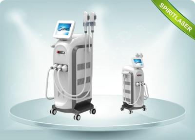 China Rotatable Screen Pain Free E Light IPL Machine With 3 Handles /  Skin Care System for sale